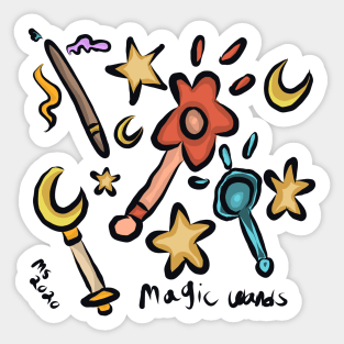 Magic Wands Sticker